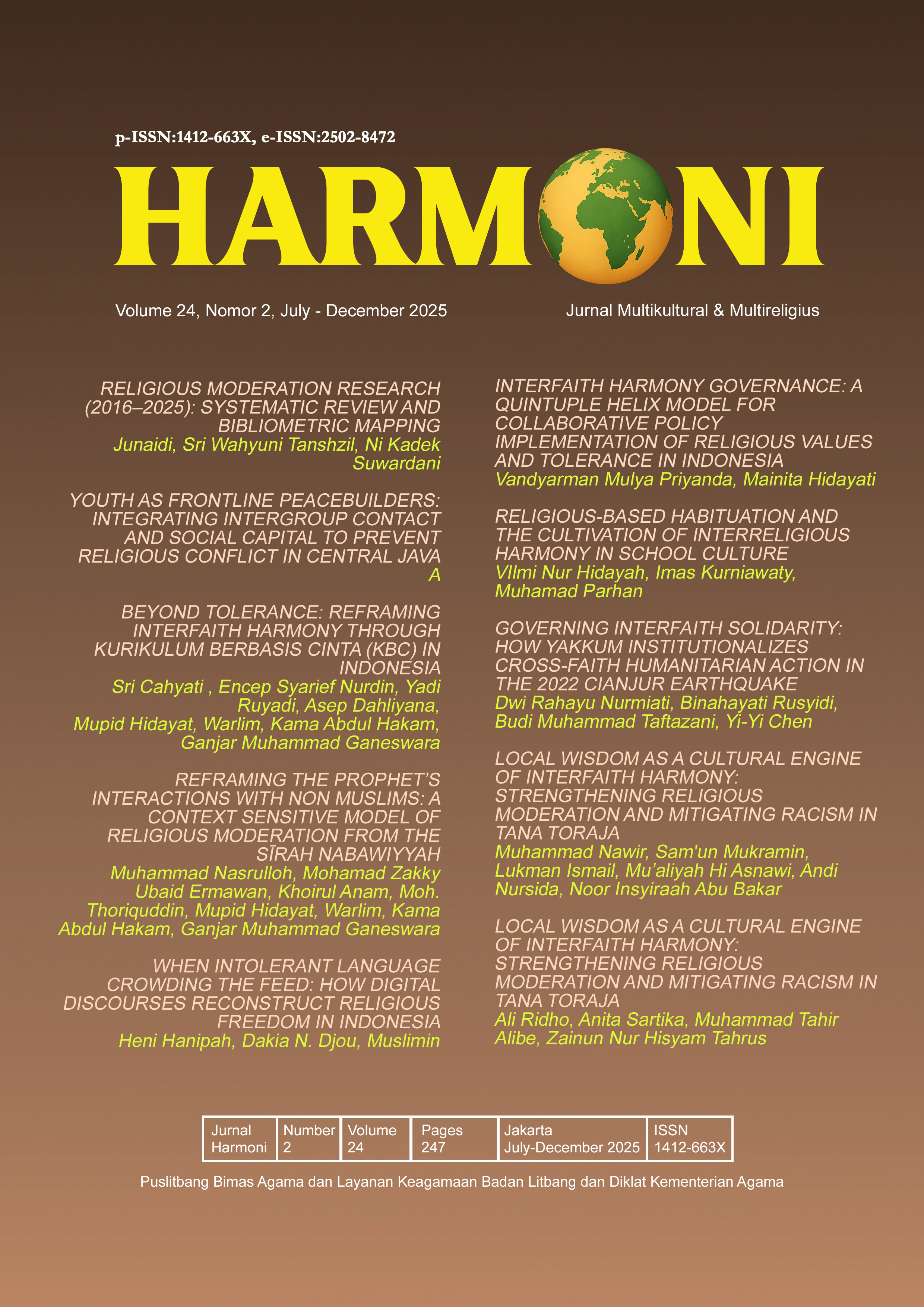 					View Vol. 24 No. 2 (2025): July-December
				